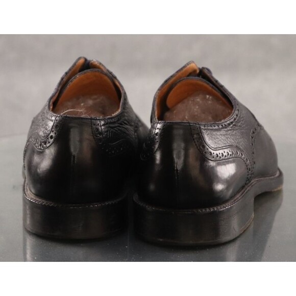 Johnston & Murphy Cellini Men\'s Cap Toe Medallion Dress Shoes Size 10.5 Leather main image 4